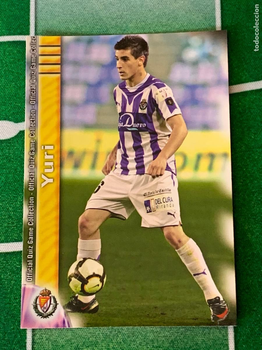 Figurine di Calcio: 1204 Yuri Valladolid UH II Mundicromo Fichas Liga 2009 2010 09 10
