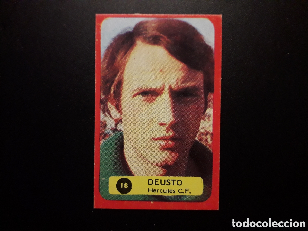 Football Stickers: DEUSTO H&Eacute;RCULES N&deg; 18 DESPEGADO. DOBLE GRAFIMUR SOLANO. 1975-1976. 75-76 PEDIDO M&Iacute;NIMO 3&euro;