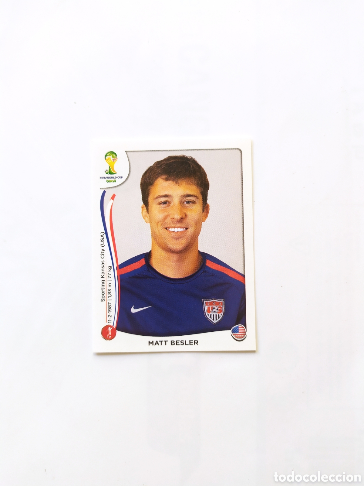 Fu&szlig;ball-Sticker: Mundial FIFA Brasil 2014 panini Besler n&deg; 551 USA
