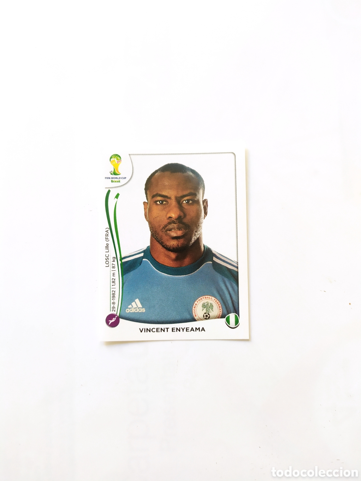 Cromos de F&uacute;tbol: Mundial FIFA Brasil 2014 panini Enyeama n&deg; 471 Nigeria