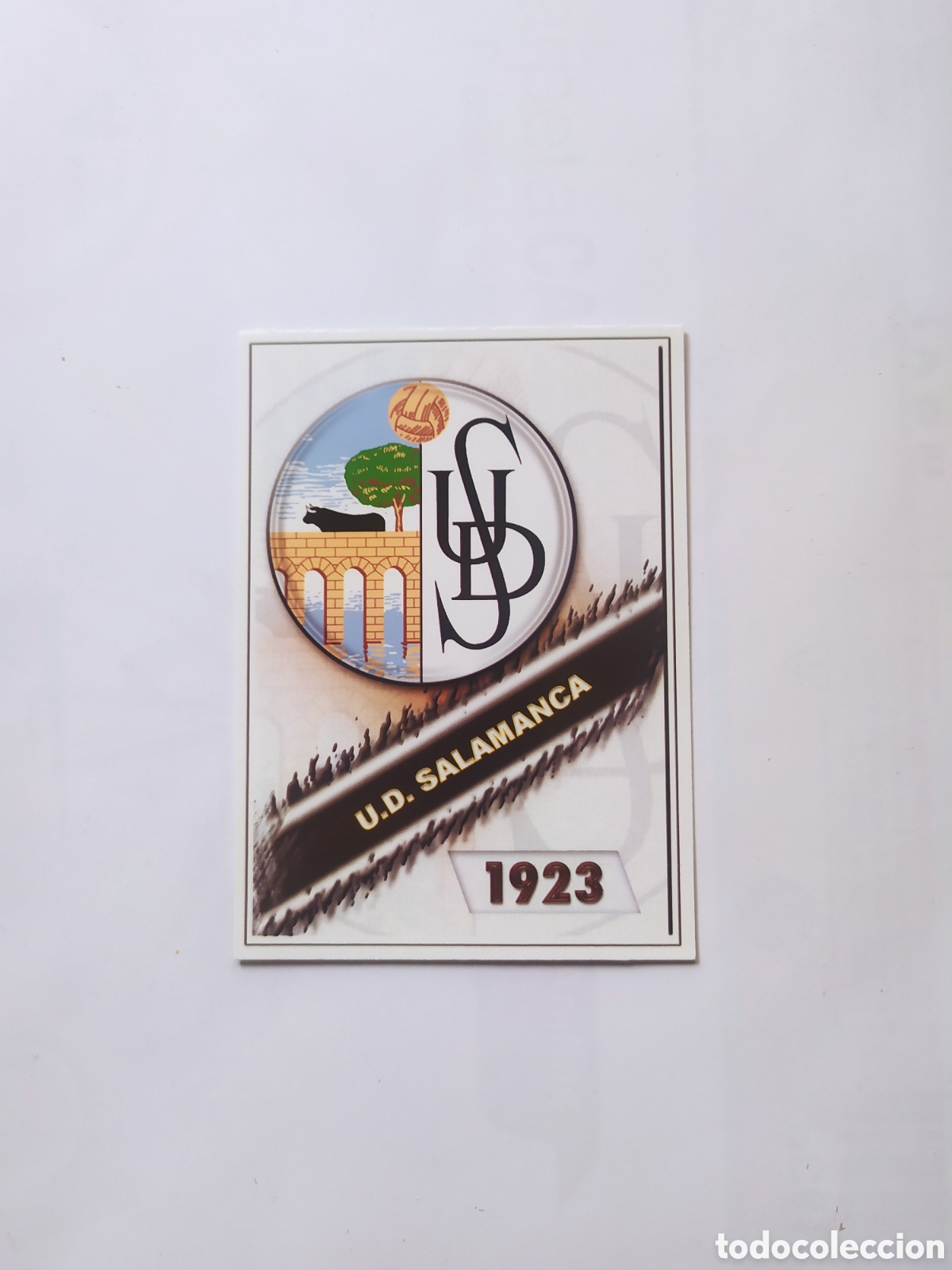 Cromos de F&uacute;tbol: Mundicromo fichas Liga 2007 2008 07 08 escudo 2 division n&deg; 561 Salamanca