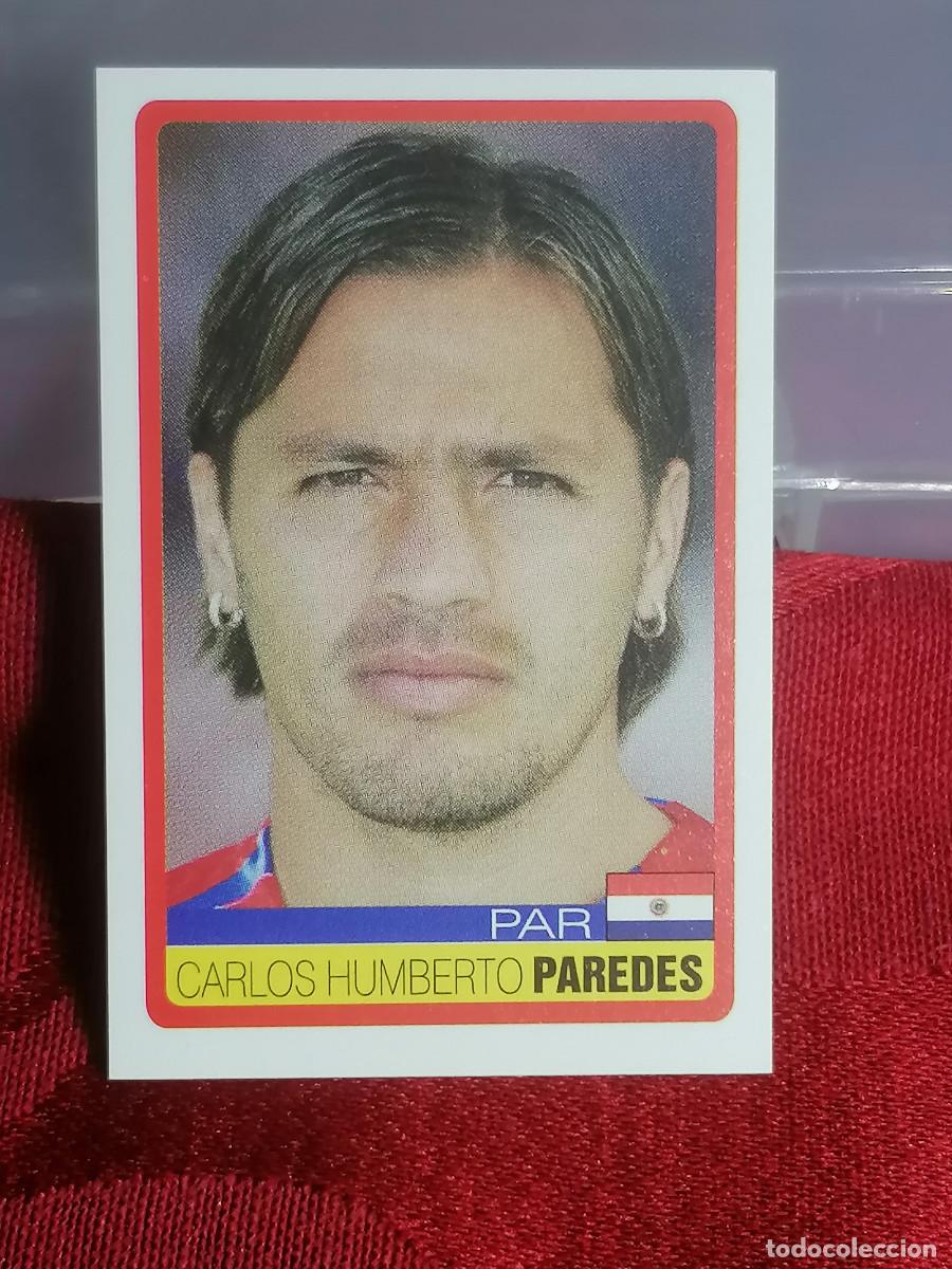 Figurine di Calcio: 240 CARLOS PAREDES SELECCI&Oacute;N PARAGUAY CROMO STICKER FUTBOL PANINI COPA AMERICA 2007