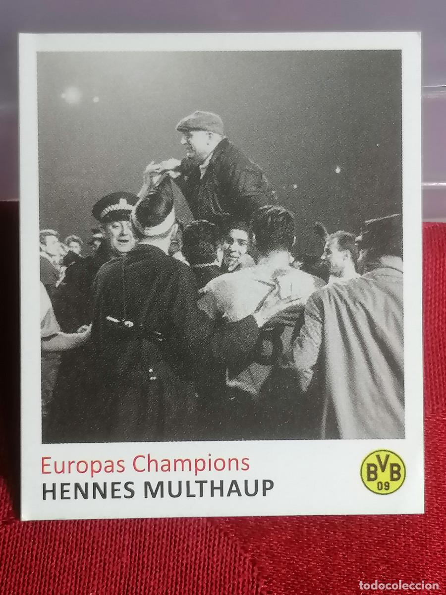 Figurine di Calcio: 120 HENNES MULTHAUP EUROPAS CHAMPIONS JUSTSTICKIT! BVB 09. ECHTE LIEBE! 2011 CROMO STICKER FUTBOL