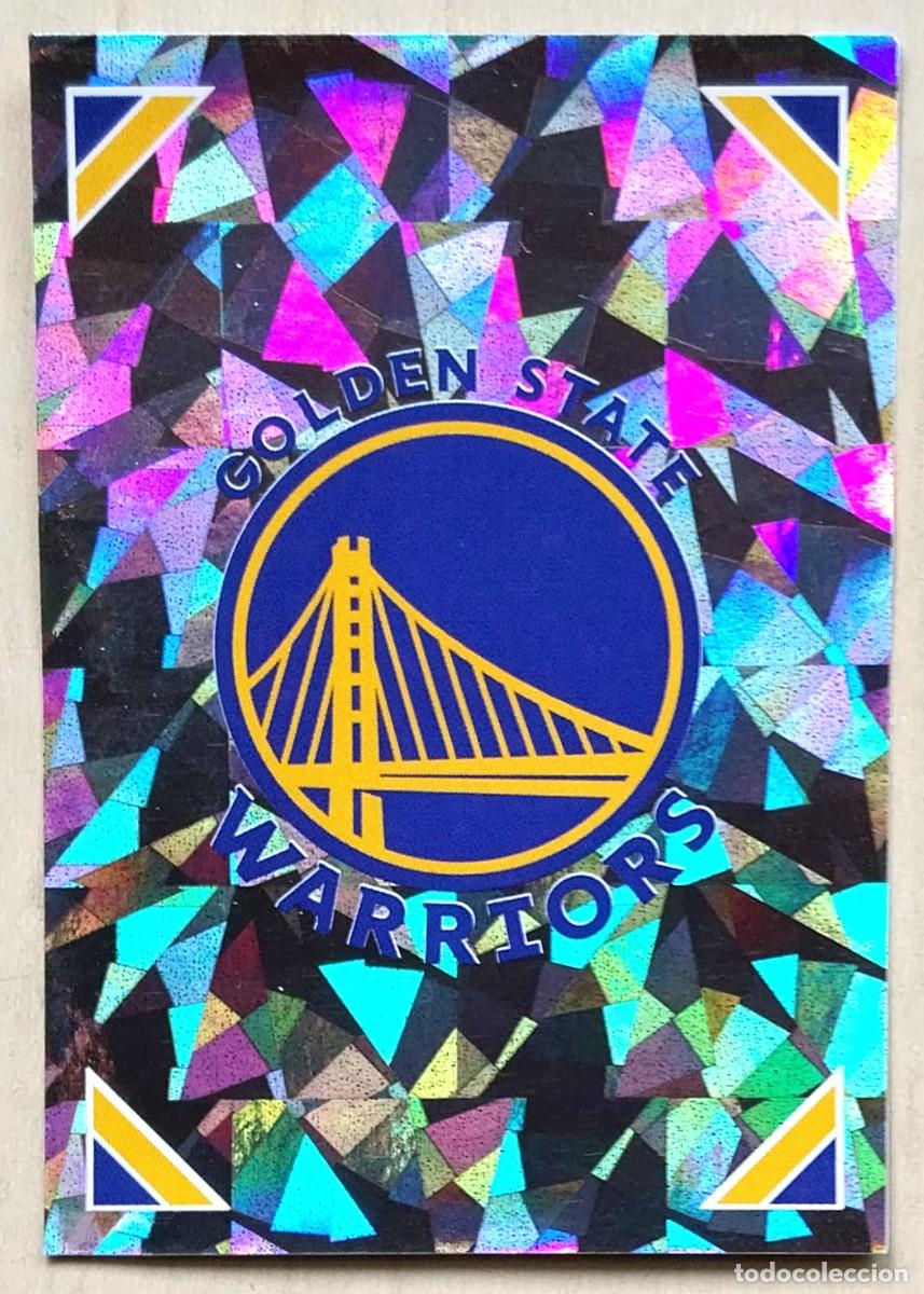 Cartes &agrave; collectionner de Football: 326 LOGO GOLDEN STATE WARRIORS CROMO NBA BALONCESTO STICKER COLLECTION 2021 2022 21 22