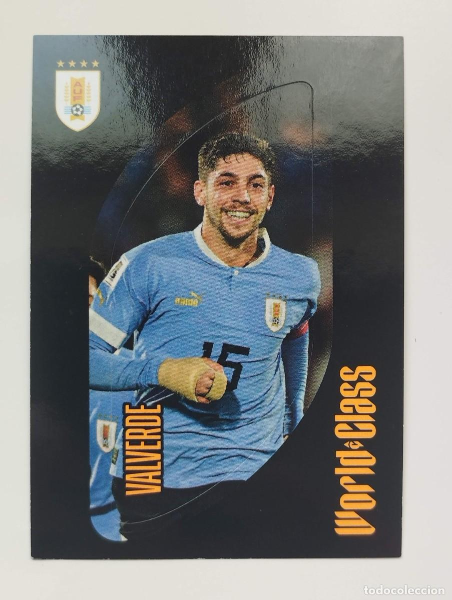 Cromos de f&uacute;tbol: CROMO STICKER PANINI WORLD CLASS 2024 - ALINEACION URUGUAY # 263 FEDE VALVERDE