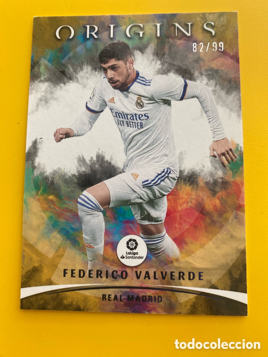 Cromos de f&uacute;tbol: Valverde /99 chronicles Real Madrid - Foto 1