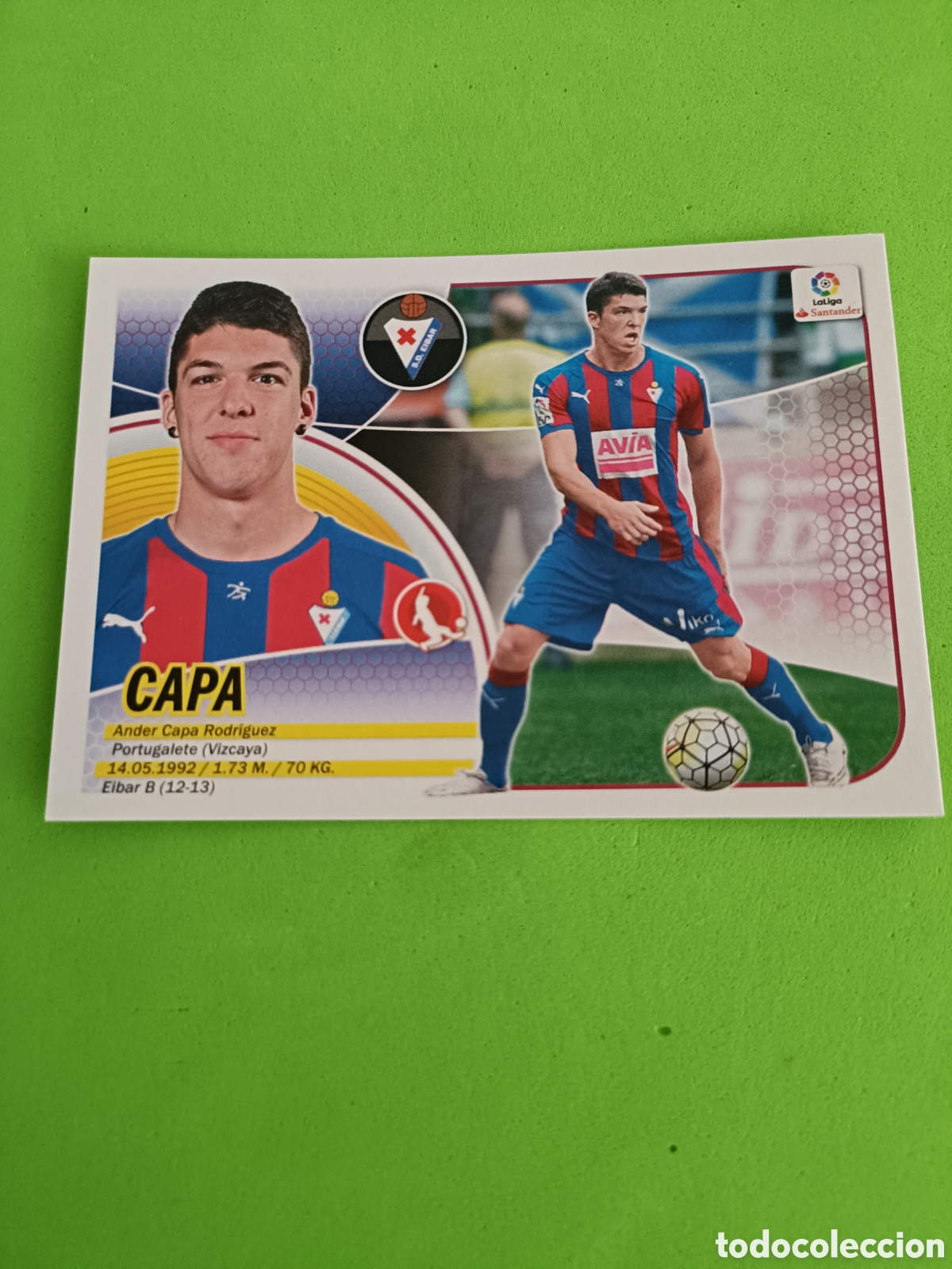 Cromos de f&uacute;tbol: Panini Liga este 2016 2017 16 17 - Eibar 3 Capa - Foto 1