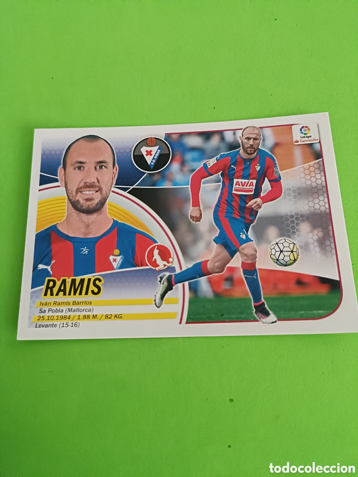 Cromos de f&uacute;tbol: Panini Liga este 2016 2017 16 17 - Eibar 5 Ramis - Foto 1