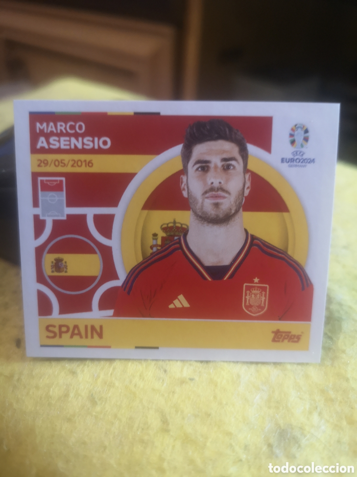 Cromos de Futebol: STICKER TOPPS UEFA EURO 2024 MARCO ASENSIO - ESP 17