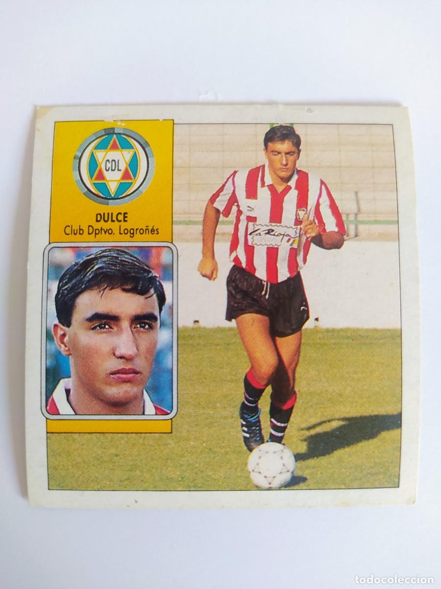 Cromos de f&uacute;tbol: Dulce CD Logro&ntilde;&eacute;s Liga Ediciones Este 92 93 / 1992 1993 - Foto 1