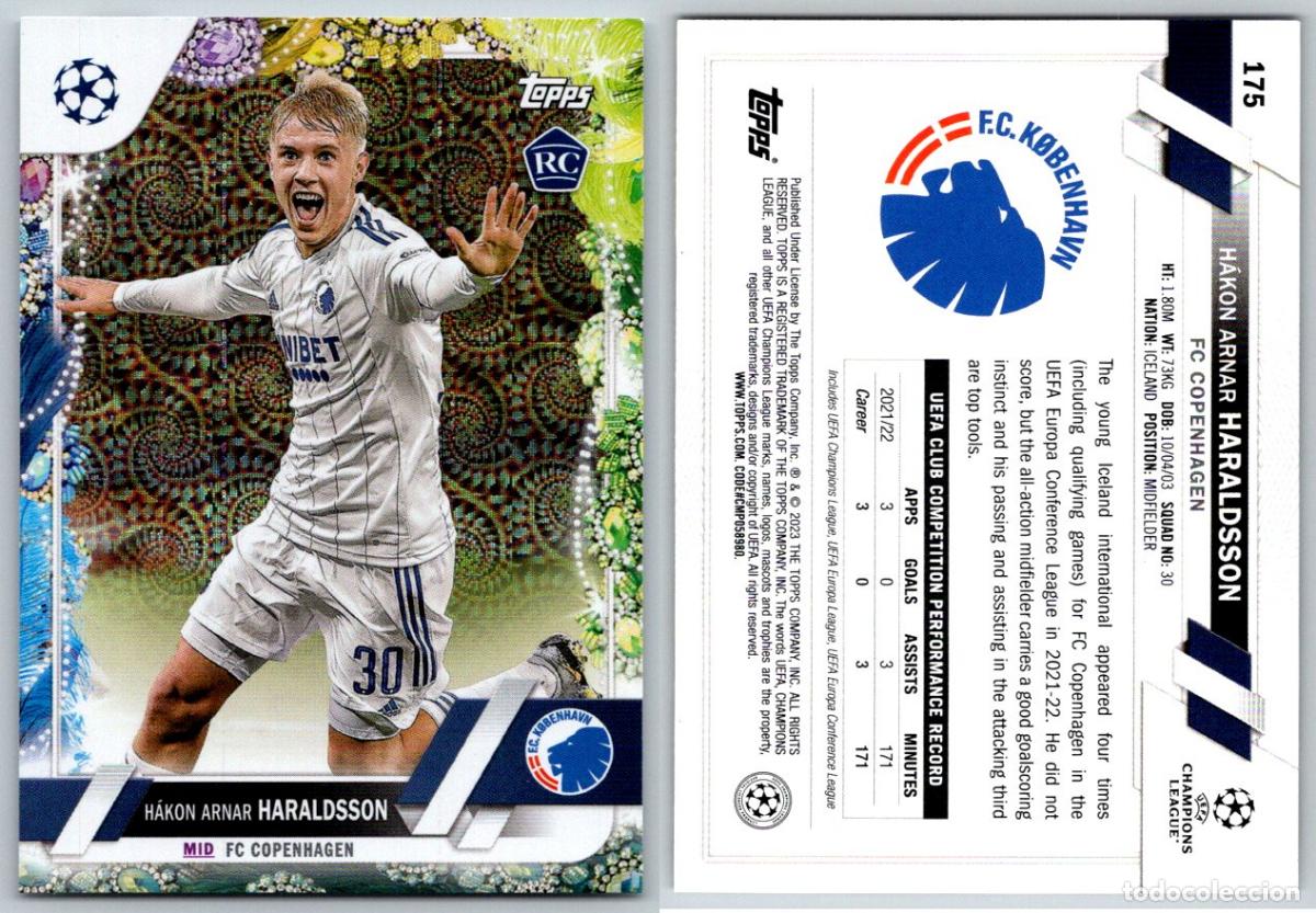 175 hákon arnar haraldsson - fc copenhagen rc - - Compra venta en 