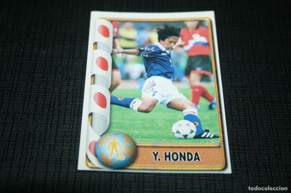 Cromos de F&uacute;tbol: CROMO MUNDIAL 98 EDICIONES ESTADIO SIN PEGAR JAP&Oacute;N Y. HONDA N&ordm;354
