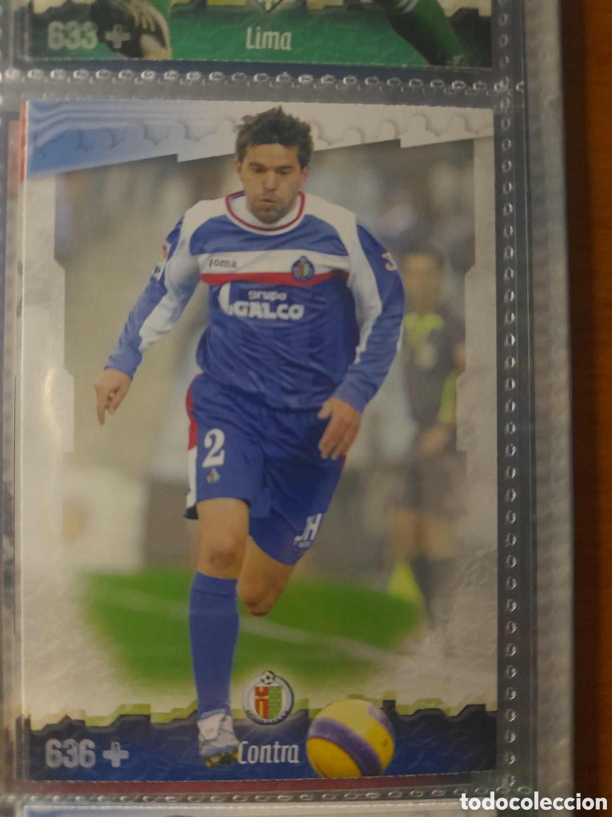 Cromos de f&uacute;tbol: 636 Contra Mundicromo 2008/2009