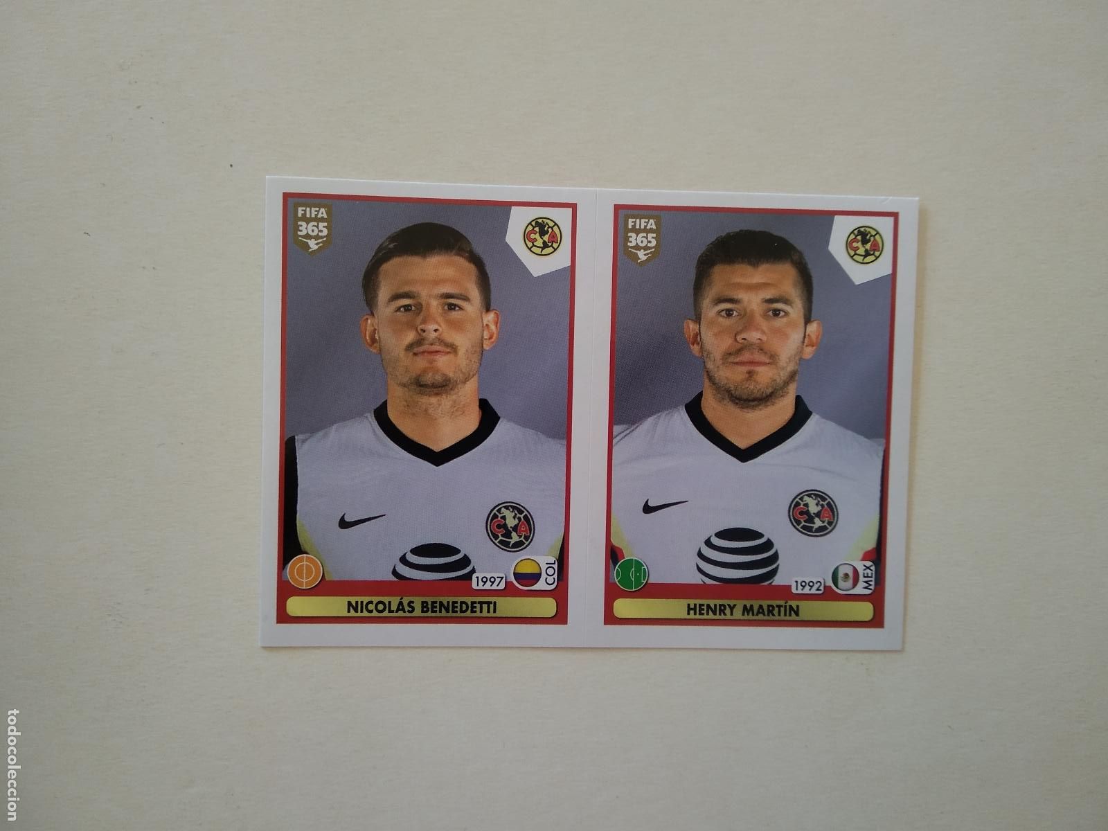 Cromos de Futebol: 383 BENEDETTI HENRY MARTIN CLUB AMERICA CROMO FUTBOL PANINI 20-21 FIFA 365 2020-2021