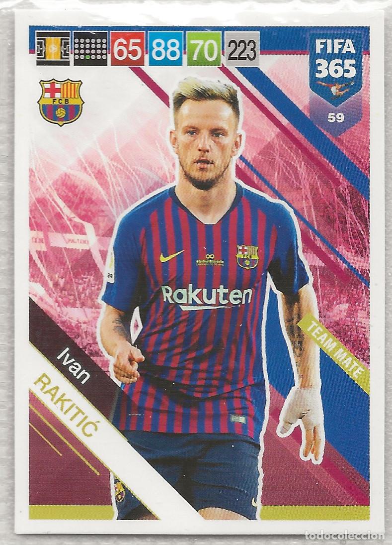 Cromos de F&uacute;tbol: 59 Rakitic Team Mate Adrenalyn FIFA 365 18-19