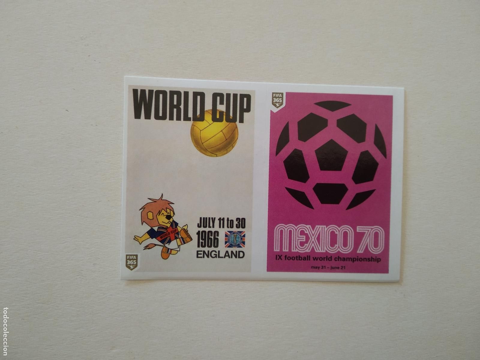 Cromos de f&uacute;tbol: 420 SELLO MUNDIAL 1966 1970 CROMO FUTBOL PANINI 20-21 FIFA 365 2020-2021