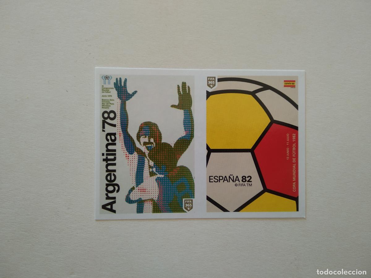 Cromos de f&uacute;tbol: 422 SELLO MUNDIAL 1978 1982 CROMO FUTBOL PANINI 20-21 FIFA 365 2020-2021
