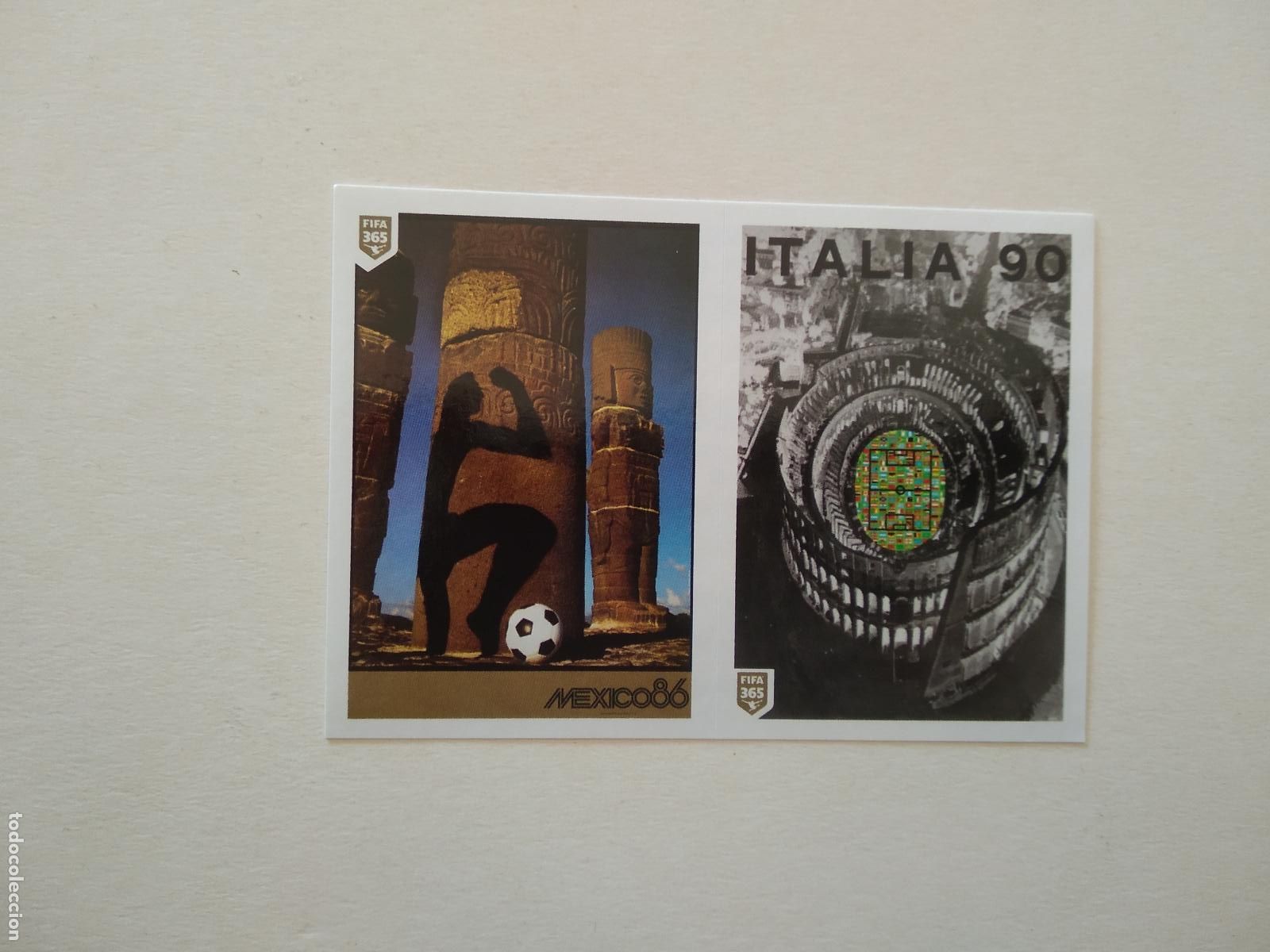 Cromos de f&uacute;tbol: 423 SELLO MUNDIAL 1986 1990 CROMO FUTBOL PANINI 20-21 FIFA 365 2020-2021