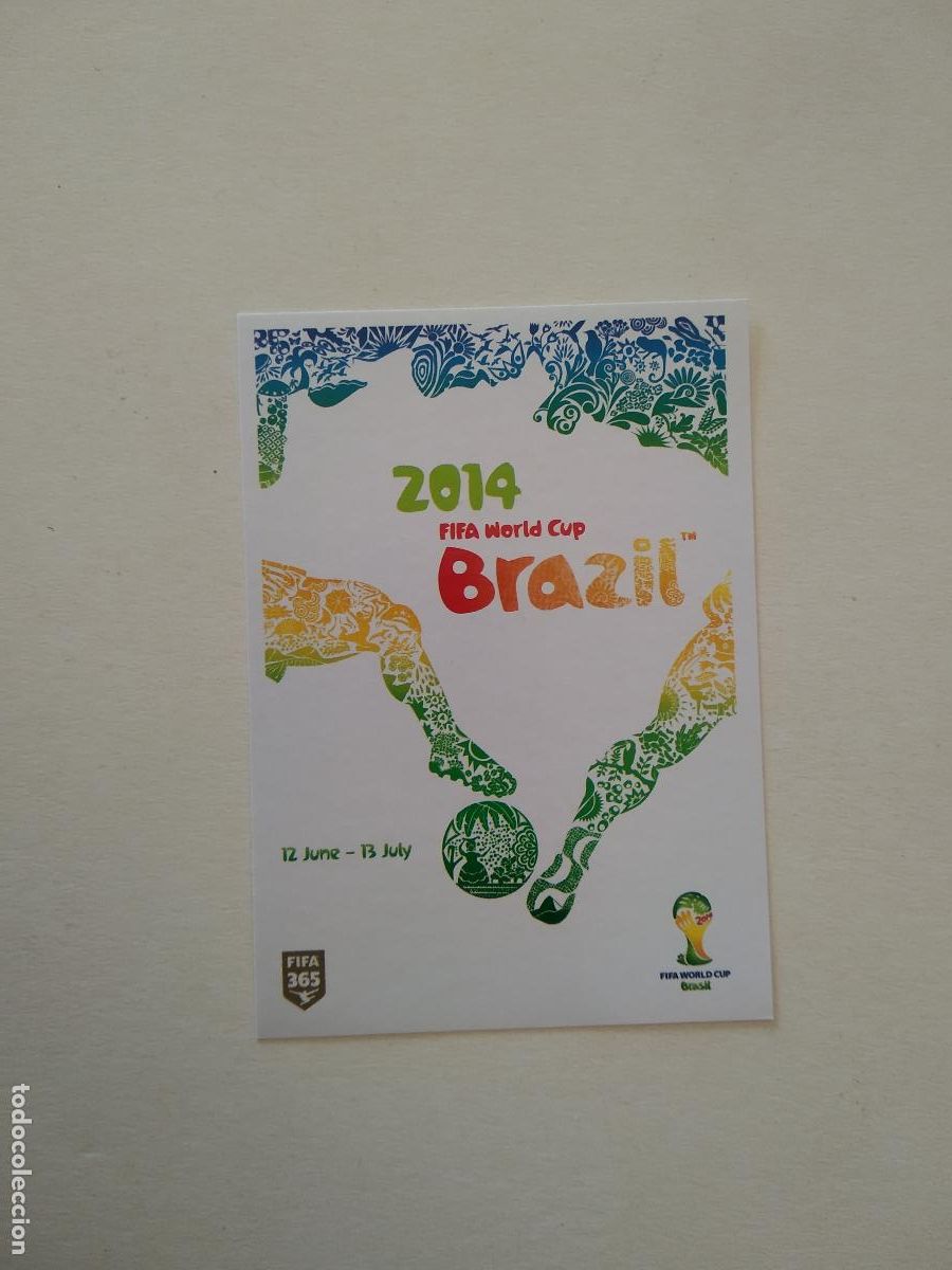 Figurine di Calcio: 427 SELLO MUNDIAL 2014 CROMO FUTBOL PANINI 20-21 FIFA 365 2020-2021