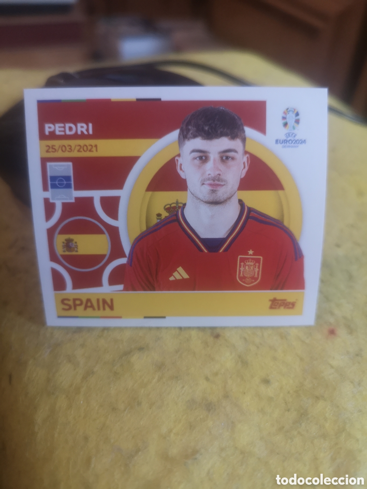 Cromos de Futebol: STICKER TOPPS UEFA EURO 2024 PEDRI - ESP 12