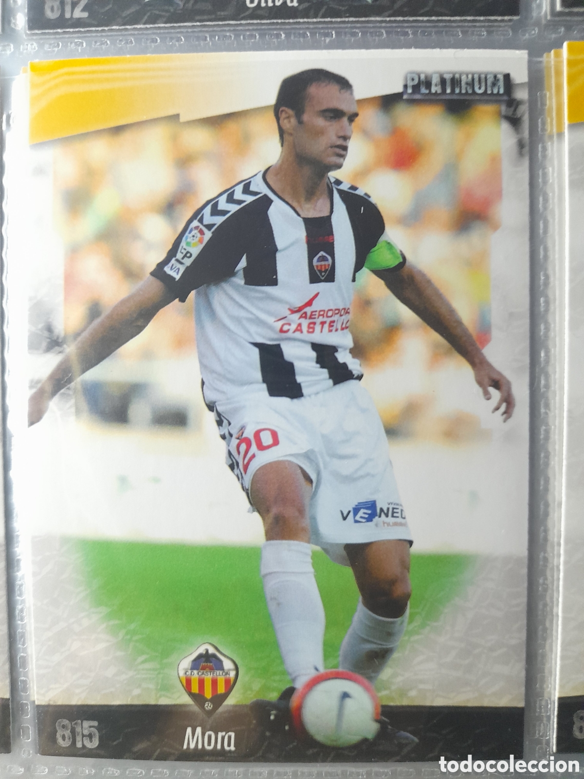 Cromos de f&uacute;tbol: 815 Mora Mundicromo 2008/2009 - Foto 1