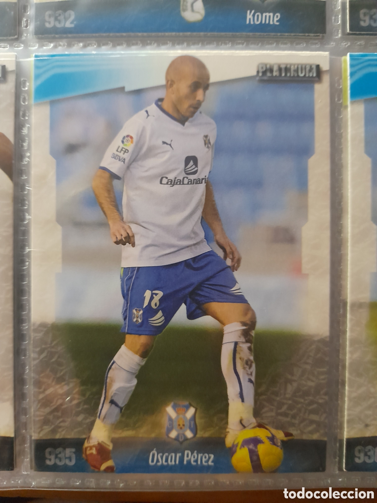 Figurine di Calcio: 935 Oscar P&eacute;rez Mundicromo 2008/2009