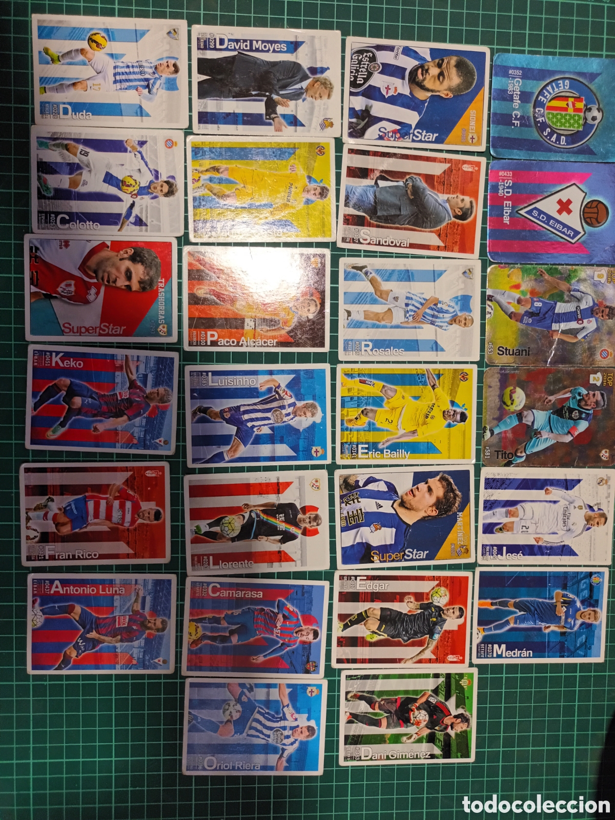 Football Stickers: 26 cromos liga 2016