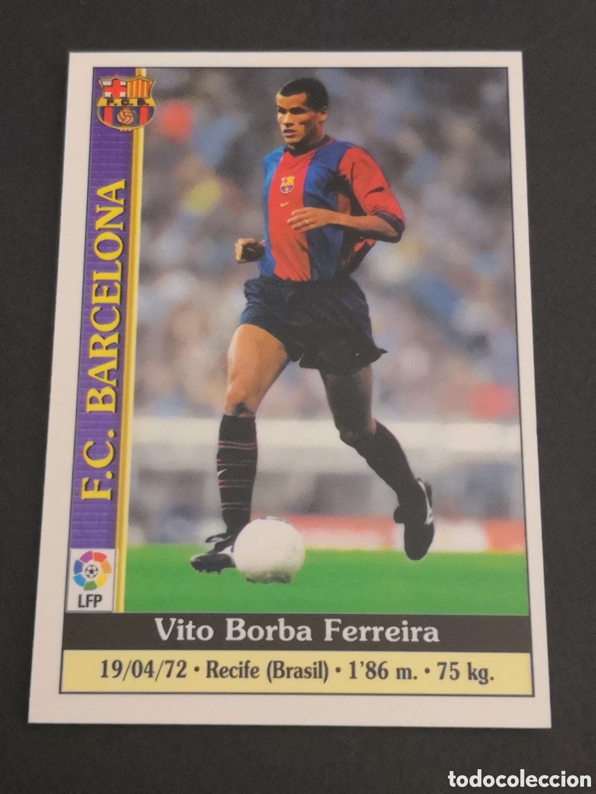 Cromos de f&uacute;tbol: 17 RIVALDO F&Uacute;TBOL CLUB BARCELONA 1999 2000 99 00 CROMOS CARDS TCG MUNDICROMO PANINI TOPPS BRASIL