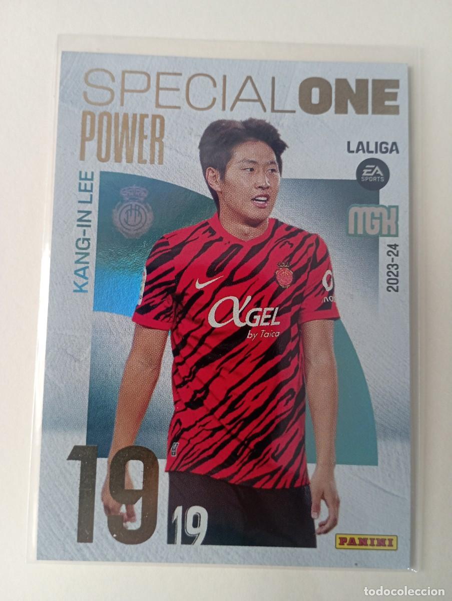 Cromos de f&uacute;tbol: MEGACRACKS 2023-24 PANINI SPECIAL ONE POWER P396 KANG-IN LEE MALLORCA