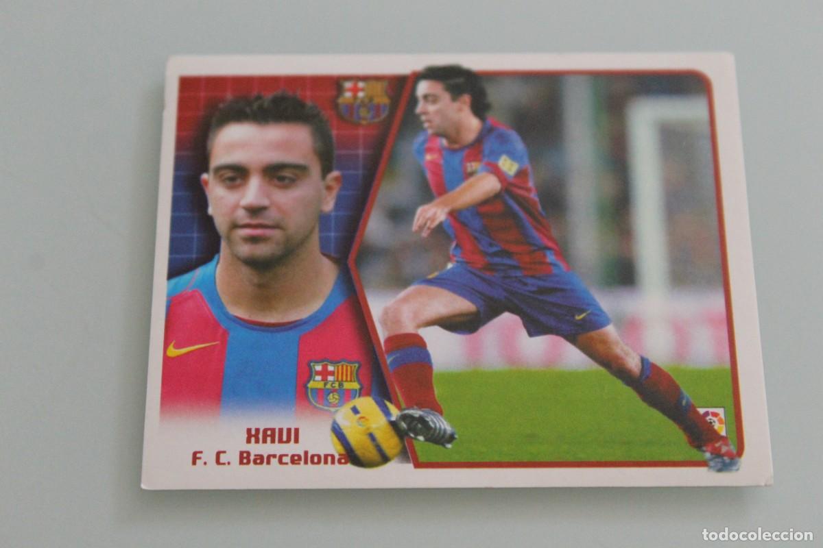 Cromos de f&uacute;tbol: ESTE 05 06 XAVI SIN PEGAR - Foto 1