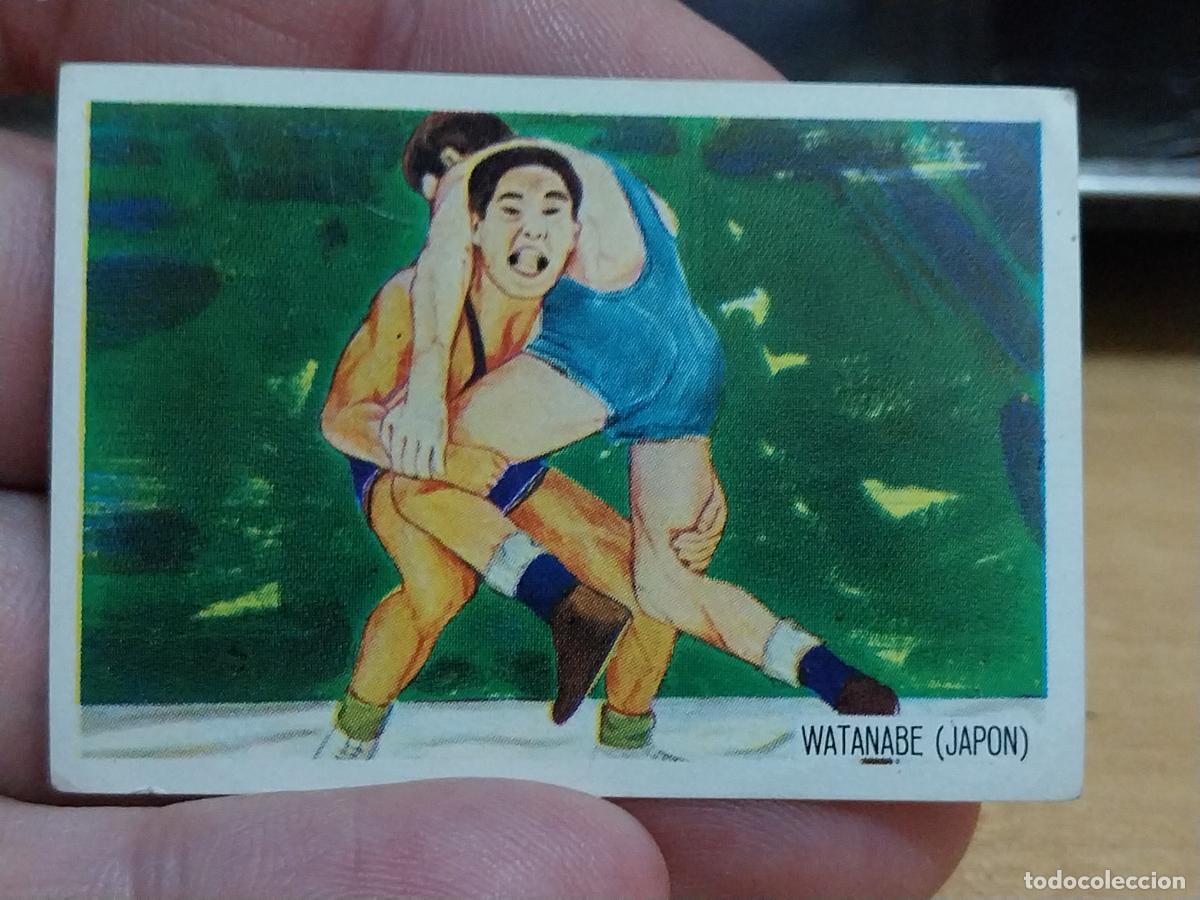 Cromos de F&uacute;tbol: WATANABE JAPAN LUCHA TOKIO 1964 JUEGOS OLIMPICOS ED NESTLE CROMO 334 PROMO 1964 SIN PEGAR NUNCA