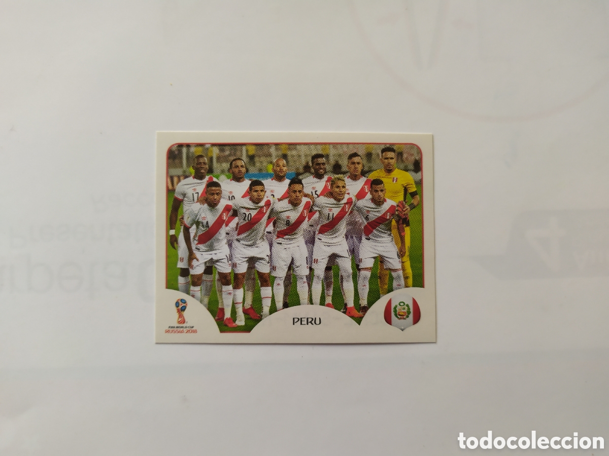 Figurine di Calcio: Mundial FIFA Rusia 2018 panini alineaci&oacute;n n&deg; 233 Peru