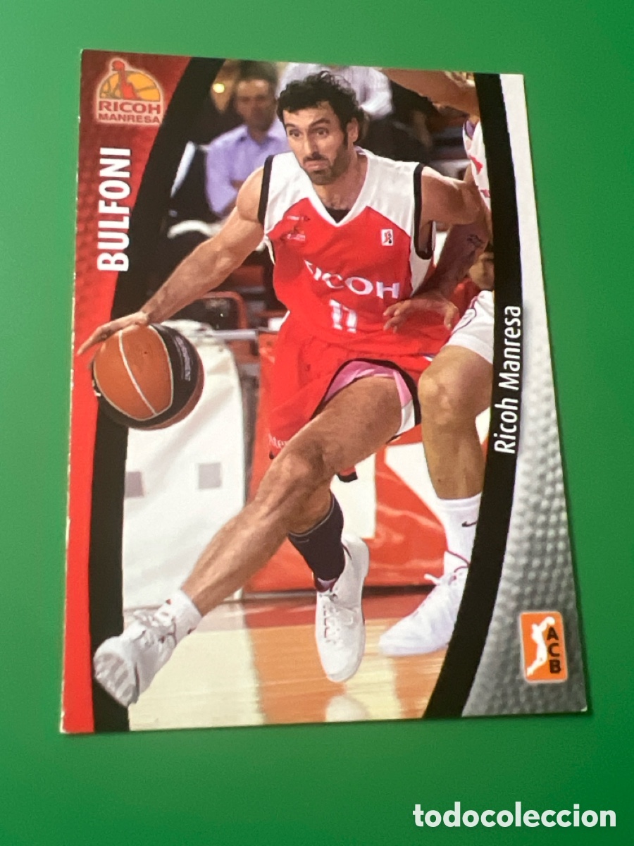 Cromos de F&uacute;tbol: C578. 242 BULFONI RICOH MANRESA CROMO BASKET BALONCESTO PANINI ACB 2008-2009 08-09