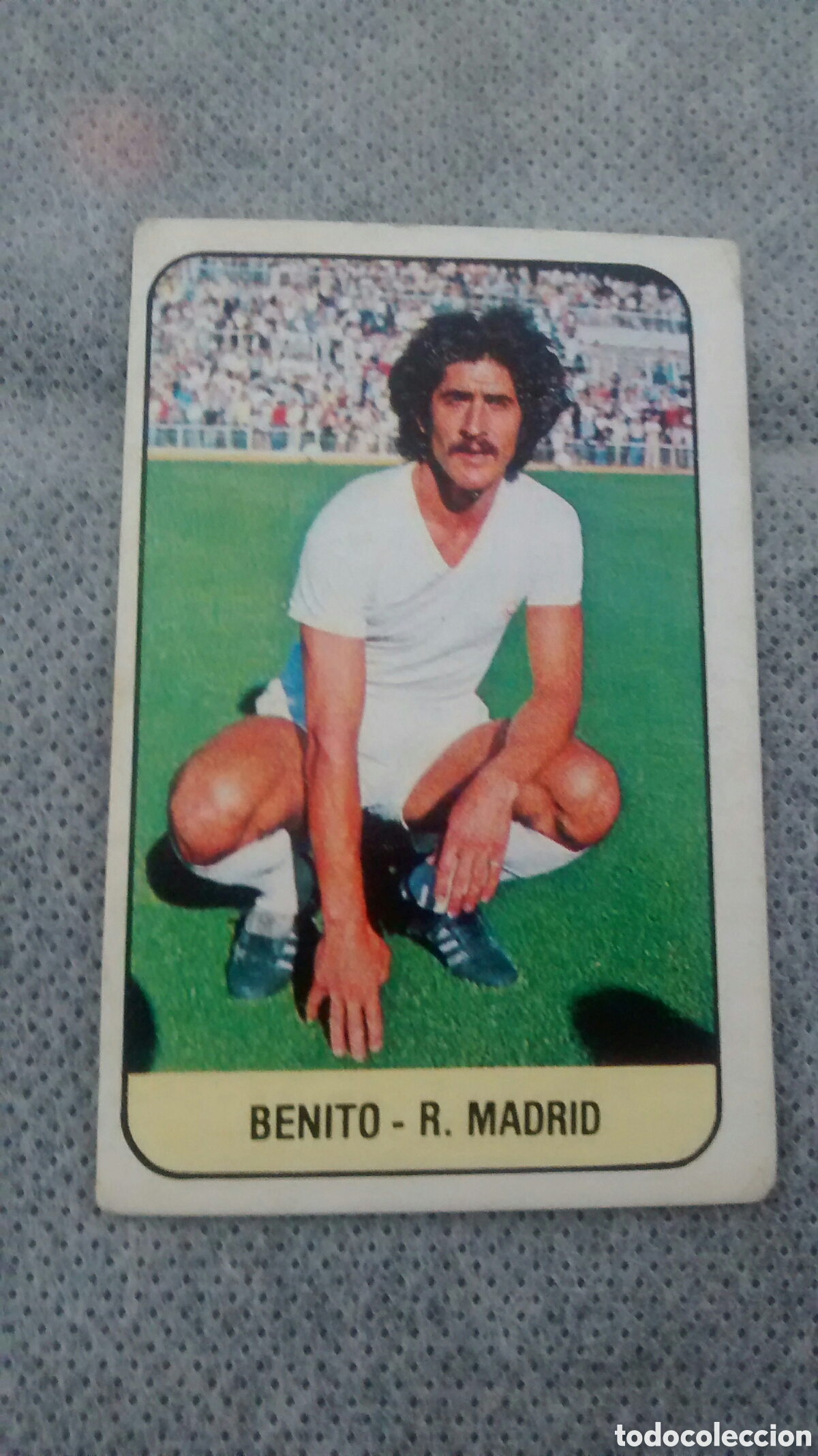 Cromos de f&uacute;tbol: BENITO, R. MADRID, EDICIONES ESTE 78 79 - Foto 1