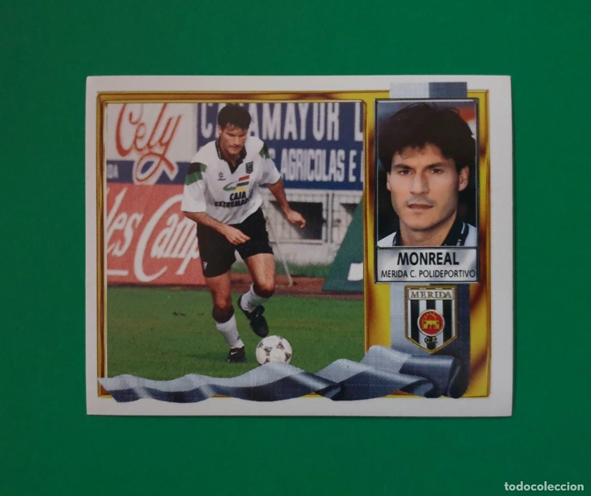 Cromos de f&uacute;tbol: MONREAL - M&Eacute;RIDA - EDICIONES ESTE 1995-96 - 95/96 - Foto 1