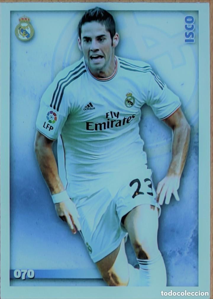 Football Stickers: 70 ISCO REAL MADRID FICHAS ALBUM MUNDICROMO 2014 2015 14 15