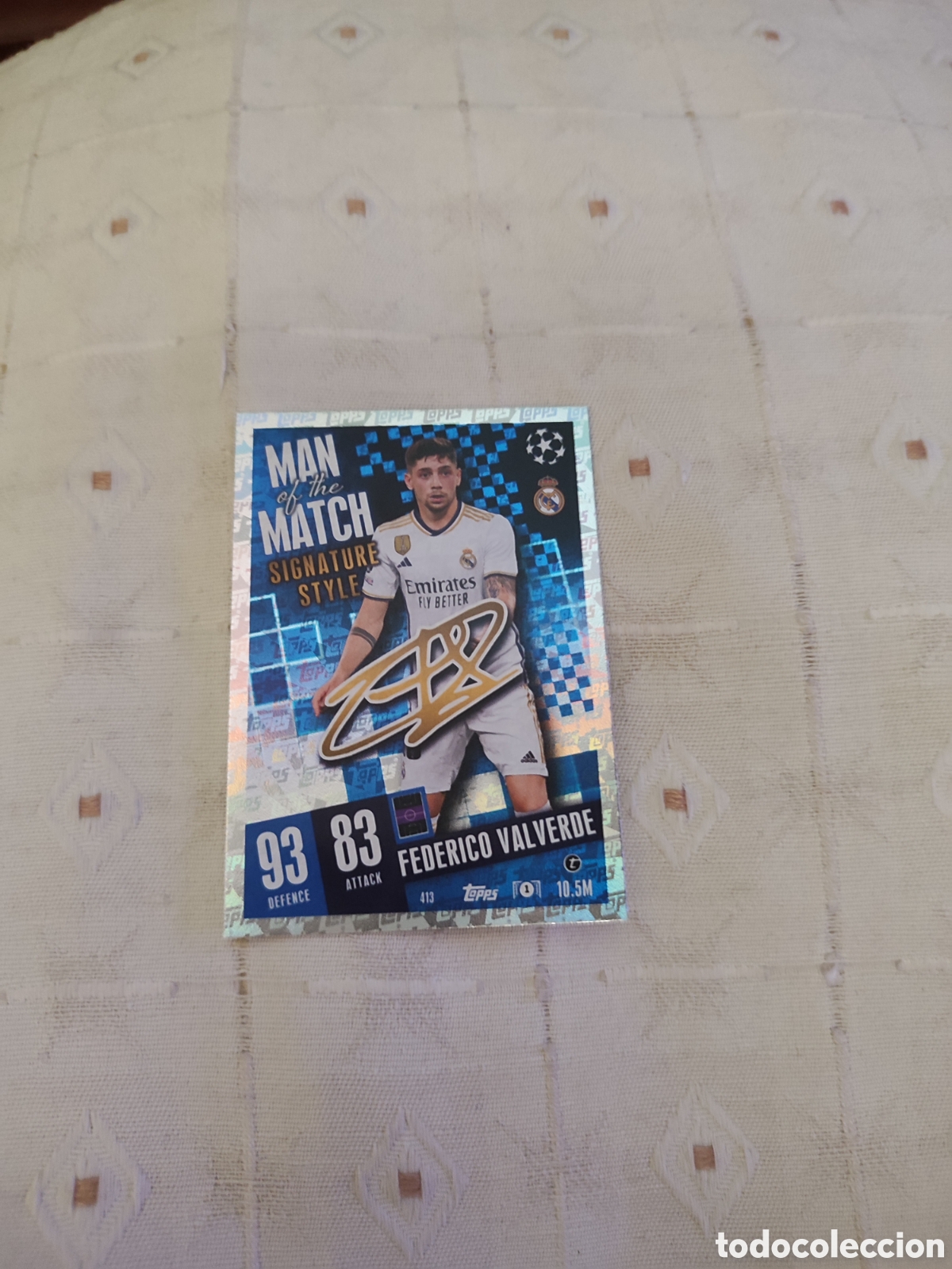 Cromos de f&uacute;tbol: Valverde Match Attax - Foto 1