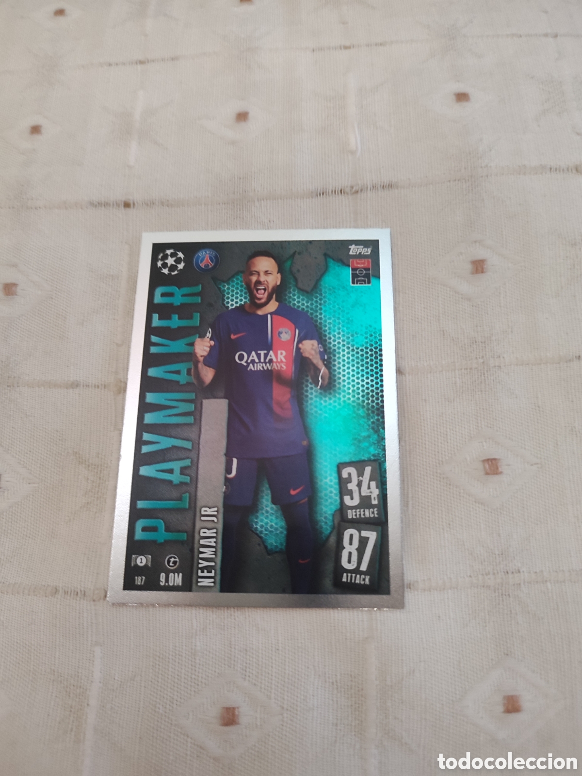 Cromos de f&uacute;tbol: Neymar Junior Match Attax - Foto 1