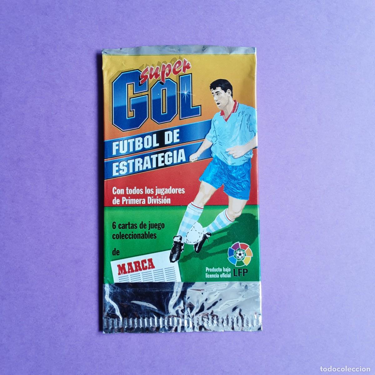 Cromos de f&uacute;tbol: SOBRE VACIO FUTBOL SIN CROMOS SUPERGOL MARCA 1996