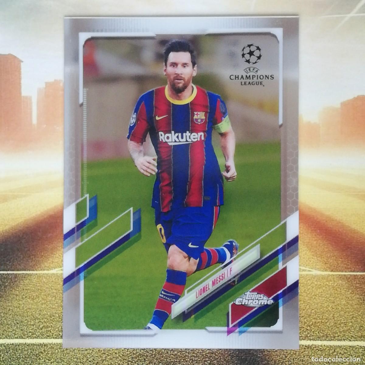 1 lionel messi - fc barcelona 2020 2021 topps - Compra venta en 