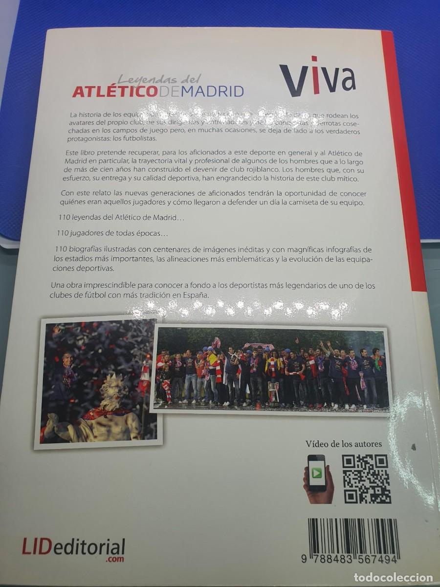 Cromos de f&uacute;tbol: Leyendas del Atl&eacute;tico de Madrid - Foto 2