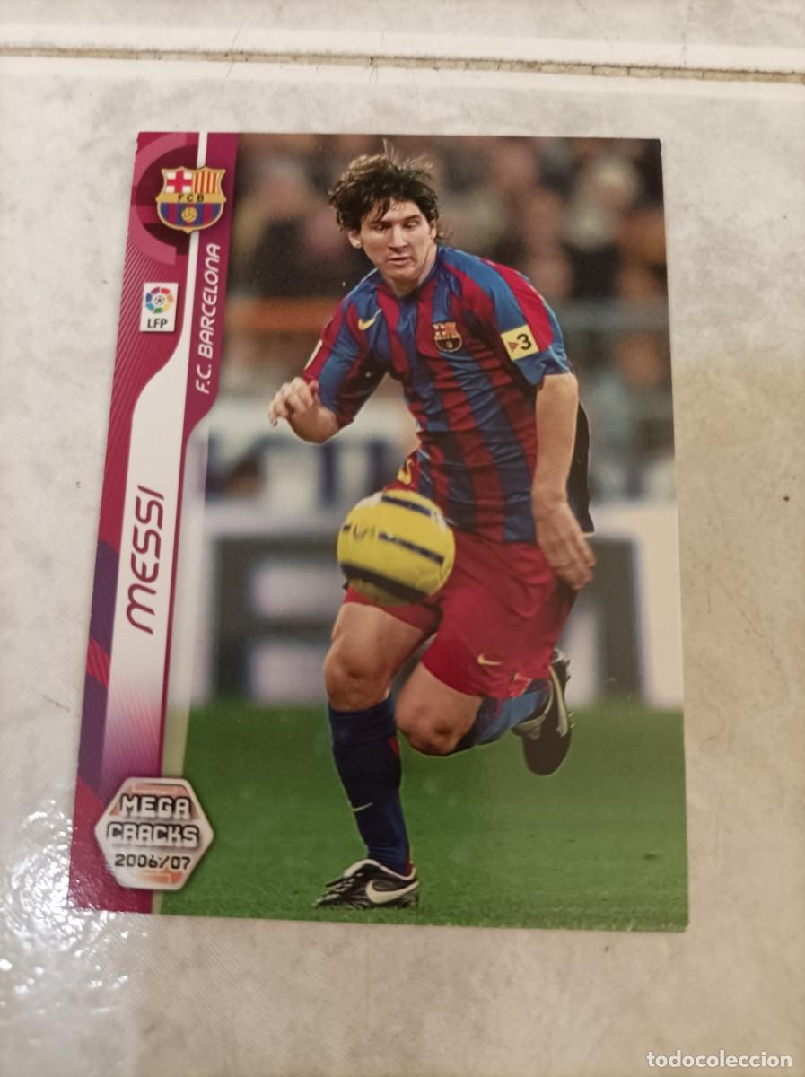 Cromos de f&uacute;tbol: Cromo Messi megacracks 2006/07 - Foto 1