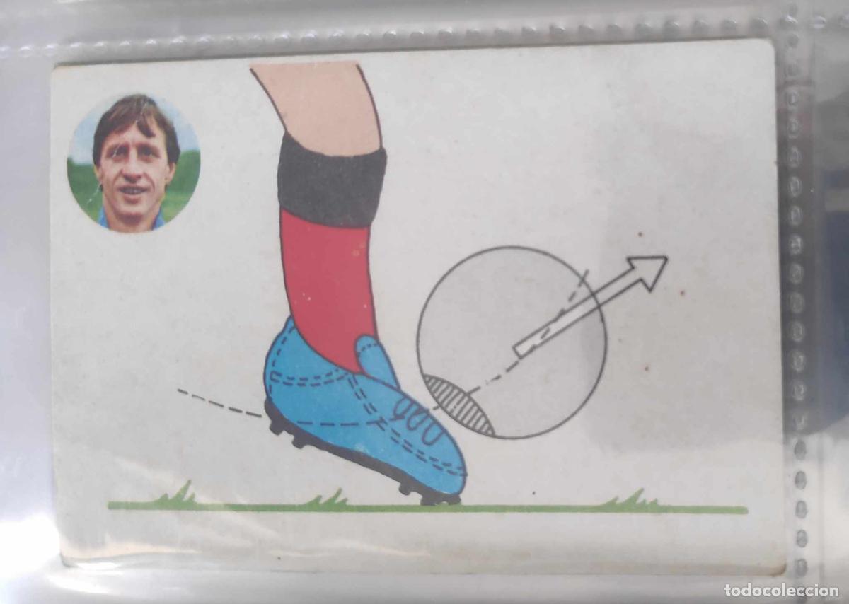 Cromos de f&uacute;tbol: #10 APRENDE A JUGAR AL FUTBOL CON JOHAN CRUYFF . REF.1352