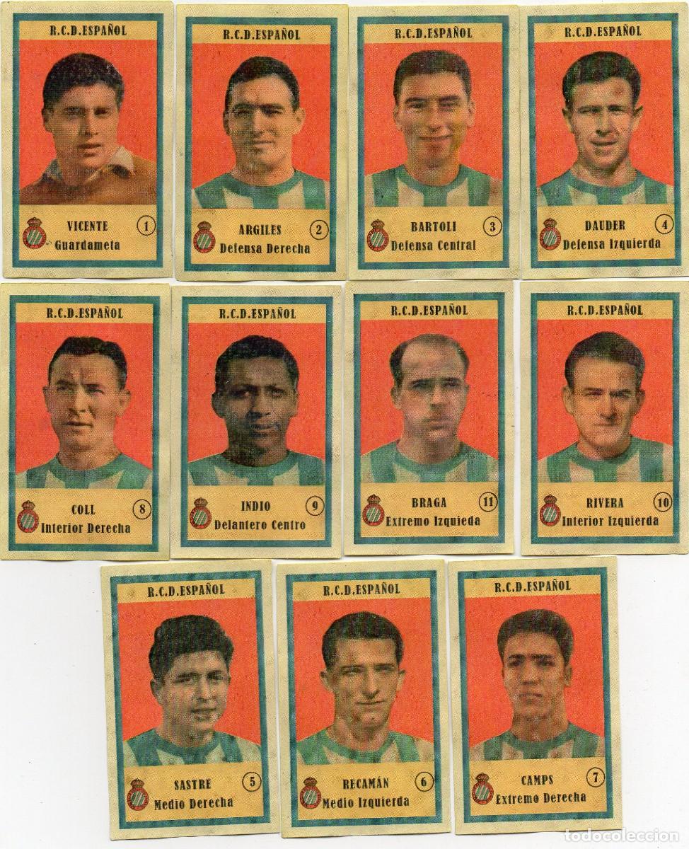 Cromos de f&uacute;tbol: ESPA&Ntilde;OL, 1960,DE CHOCOLATES TARRAGA. - Foto 1