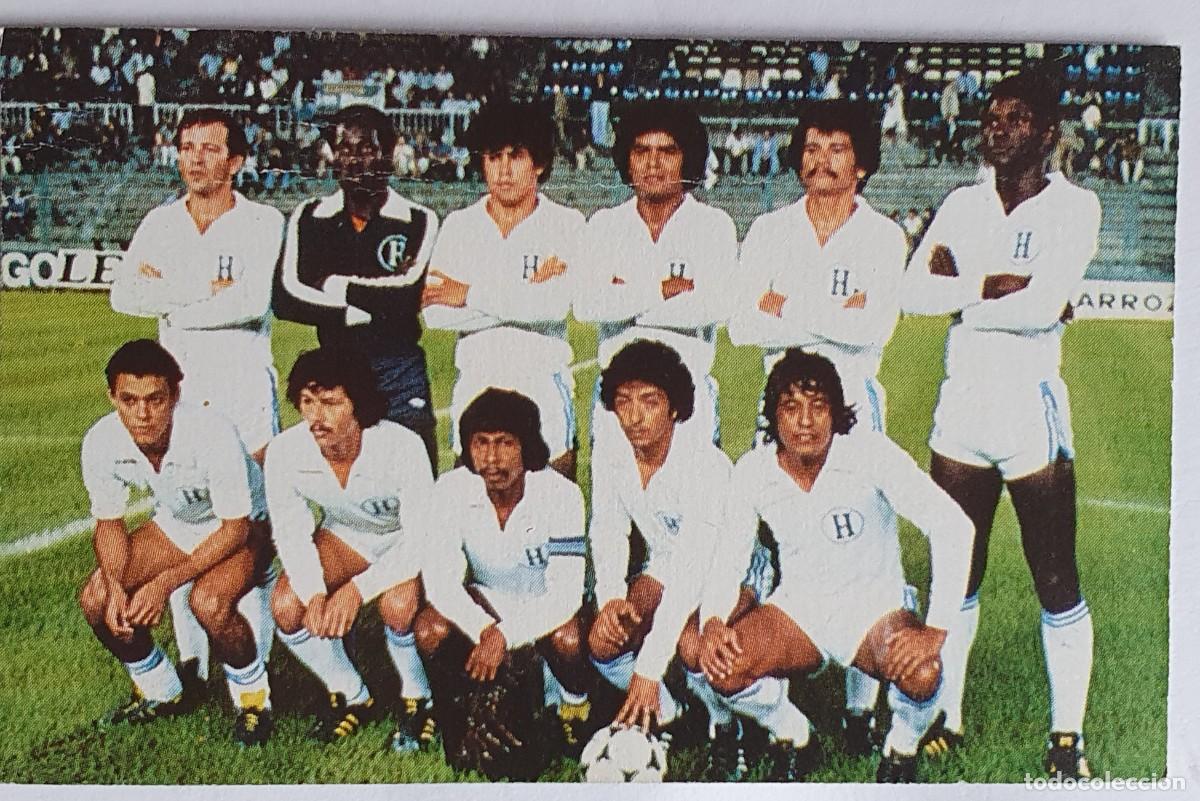 Cromos de f&uacute;tbol: #38 SELECCI&Oacute;N DE HONDURAS - Diario Avui CATALUNYA Porta del Mundial Espa&ntilde;a 1982 Despegado