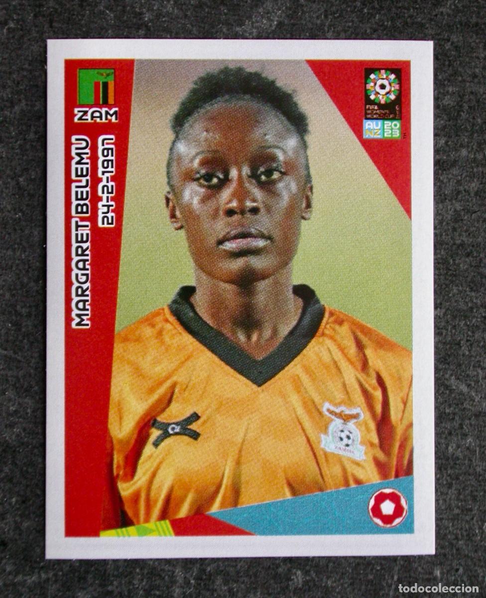 Fu&szlig;ball-Sticker: 178 MARGARET BELEMU / ZAMBIA / FIFA WOMEN'S WORLD CUP 2023 / AUSTRALIA-NEW ZEALAND / PANINI-STICKERS