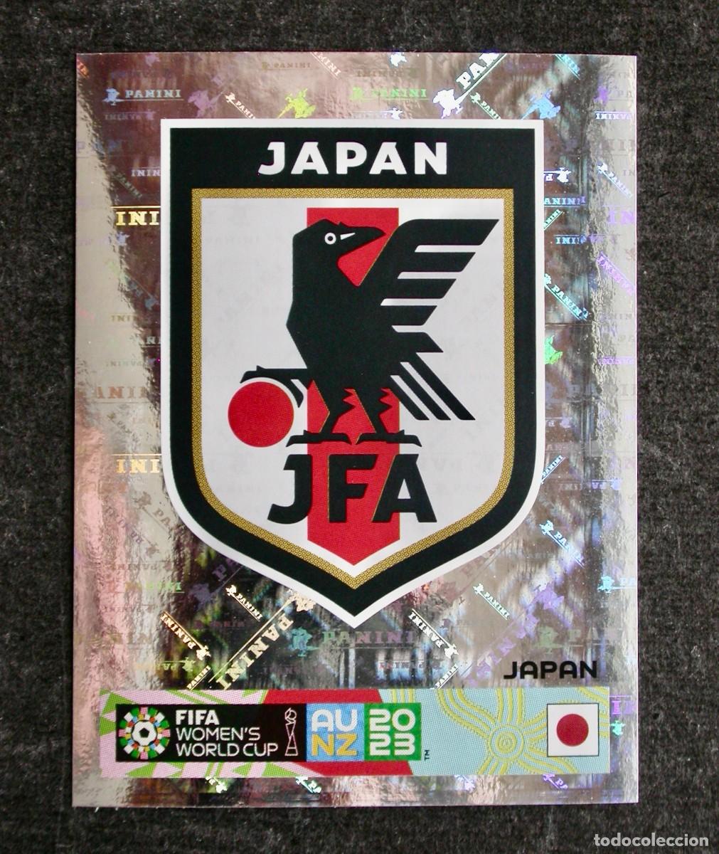 Fu&szlig;ball-Sticker: 192 ESCUDO / JAP&Oacute;N / FIFA WOMEN'S WORLD CUP 2023 / AUSTRALIA-NEW ZEALAND / PANINI-STICKERS