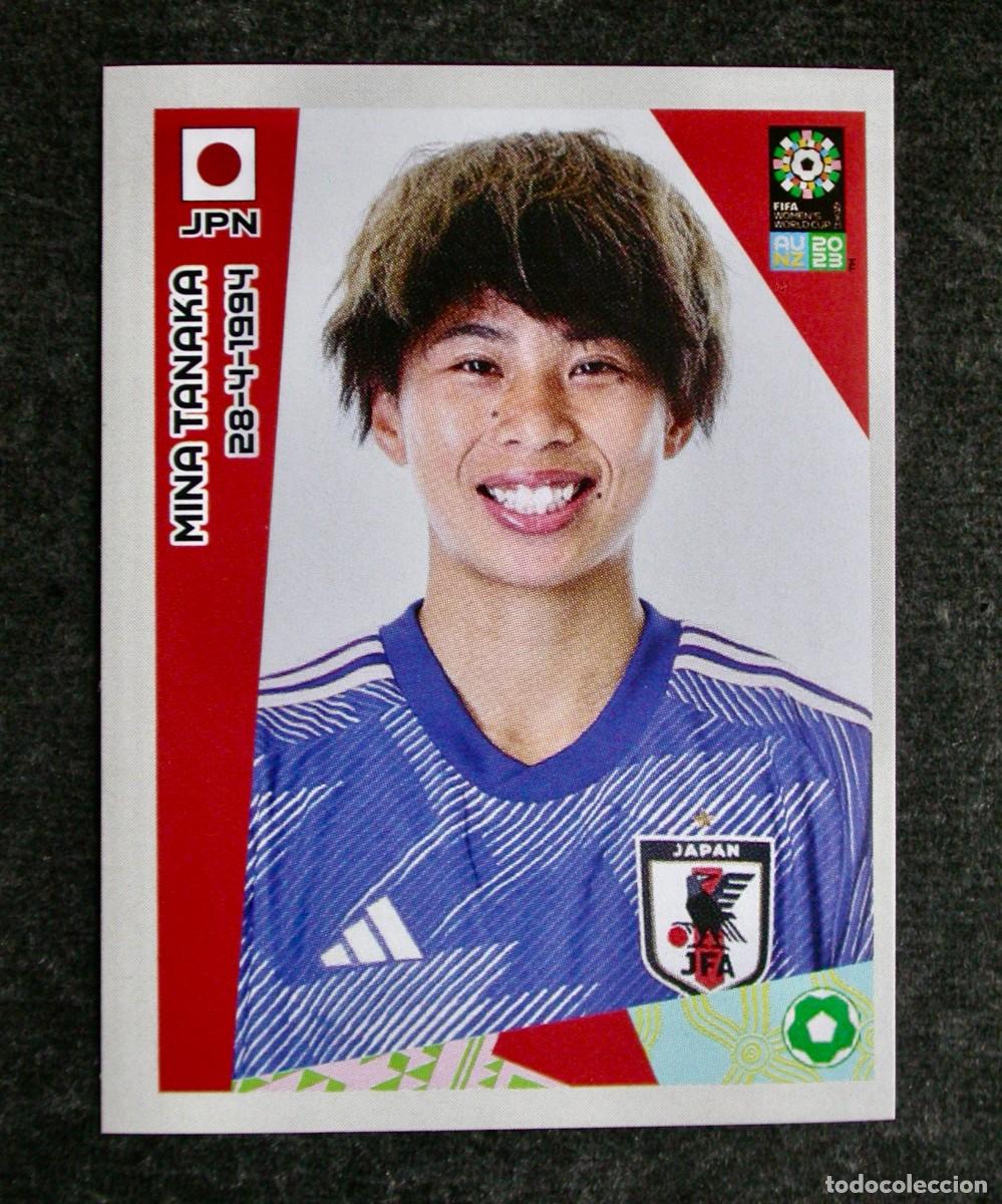 Fu&szlig;ball-Sticker: 206 MINA TANAKA / JAP&Oacute;N / FIFA WOMEN'S WORLD CUP 2023 / AUSTRALIA-NEW ZEALAND / PANINI-STICKERS