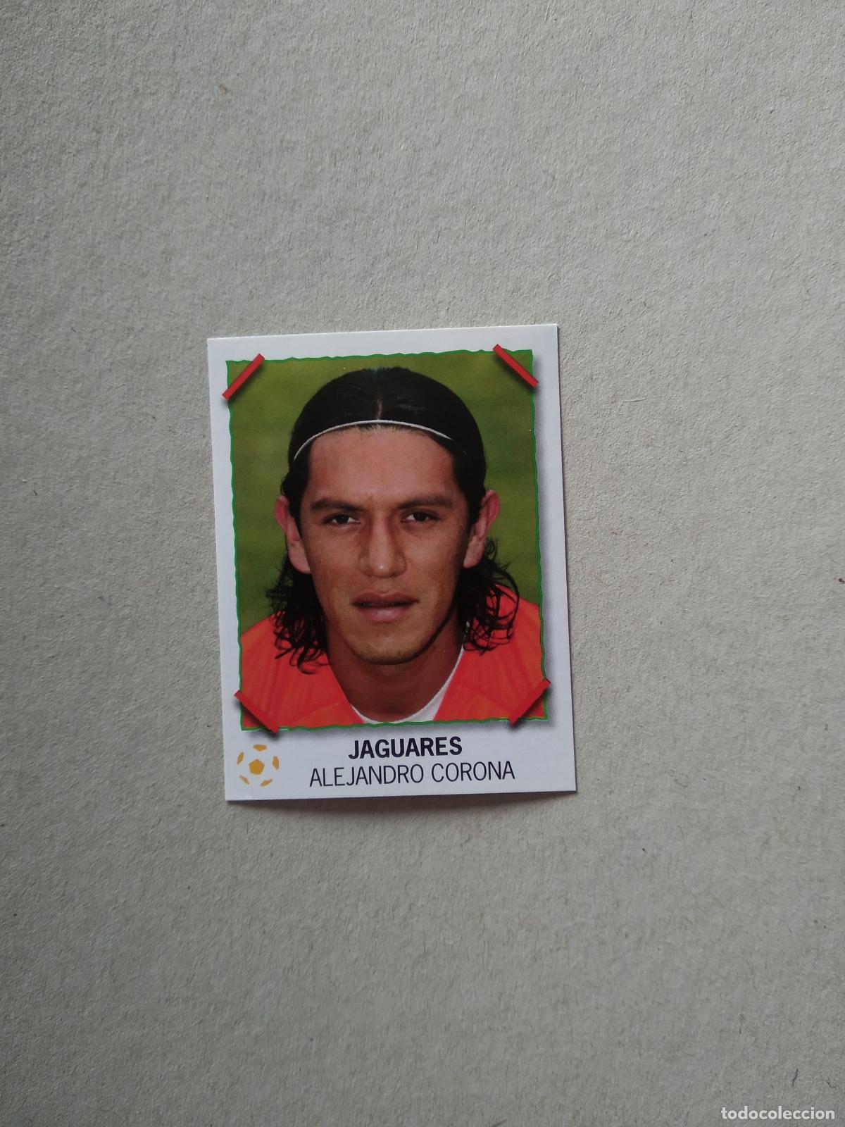 Cromos de F&uacute;tbol: 163 ALEJANDRO CORONA JAGUARES CROMO PANINI FUTBOL LIGA MEXICO SUPER FUTBOL 2007