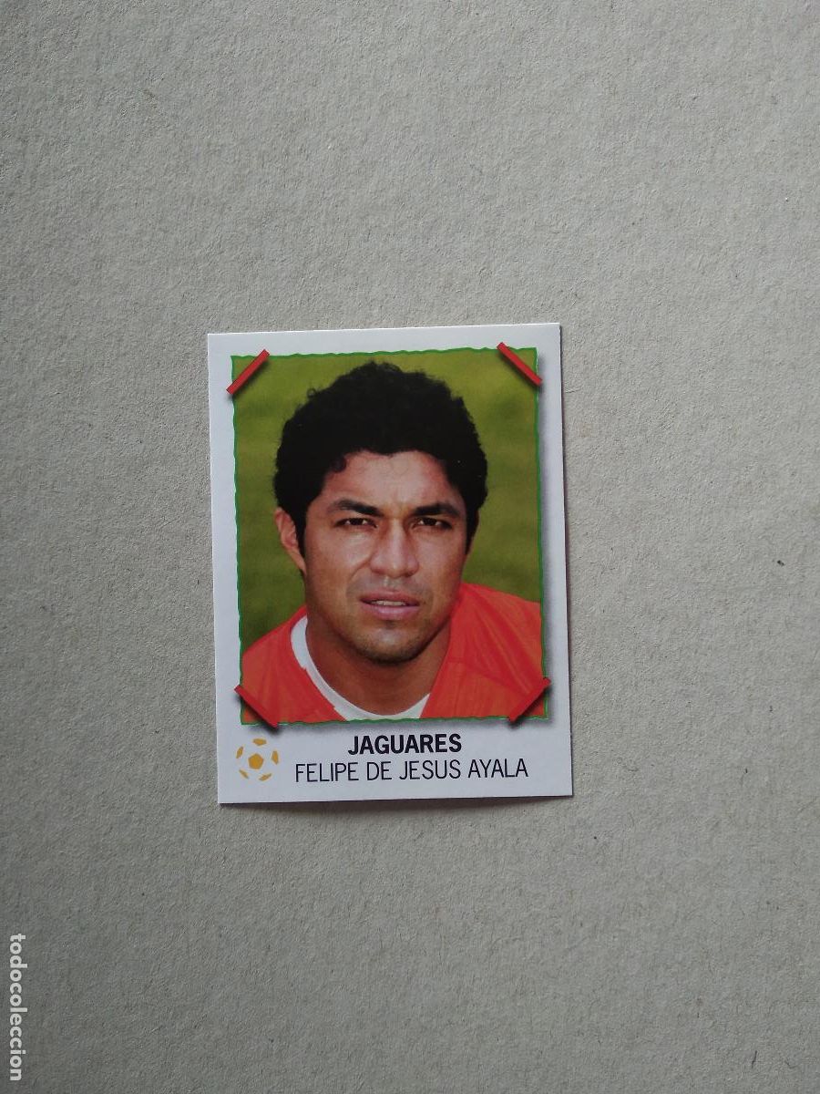 Cromos de F&uacute;tbol: 164 FELIPE DE JESUS AYALA JAGUARES CROMO PANINI FUTBOL LIGA MEXICO SUPER FUTBOL 2007